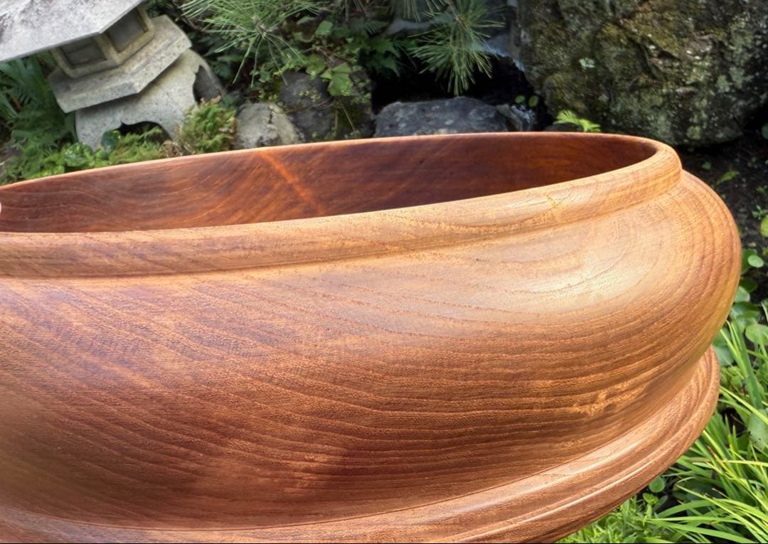 京都で見つけた素敵な漆器　円形木製ボウル