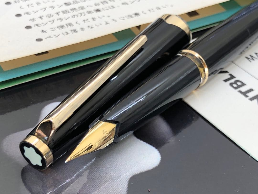 モンブラン万年筆マイスターシュテユックNo121☆※分解洗浄整備済※PF18K