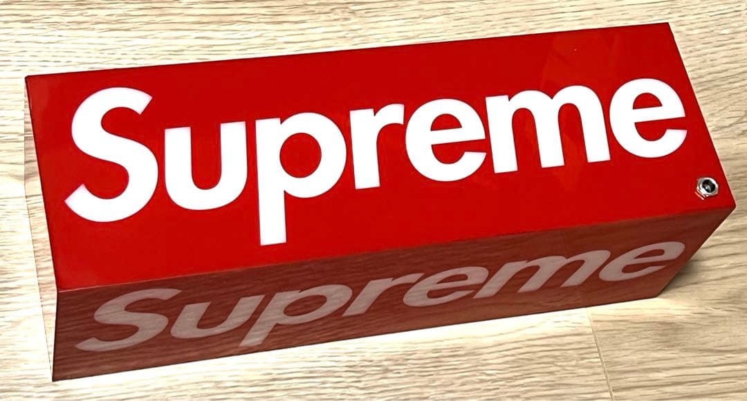 小物 Supreme Box Logo Lamp