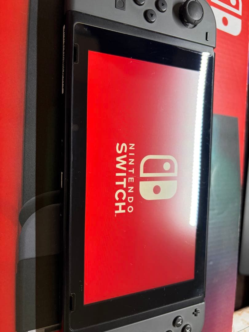 Nintendo Switch(初代) 本体 グレー 動作確認/初期化済