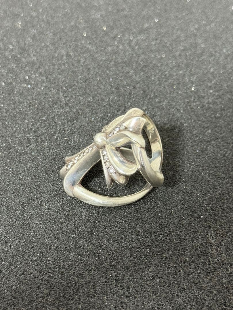 アクセサリー chrome hearts infinity ring pave dia us8