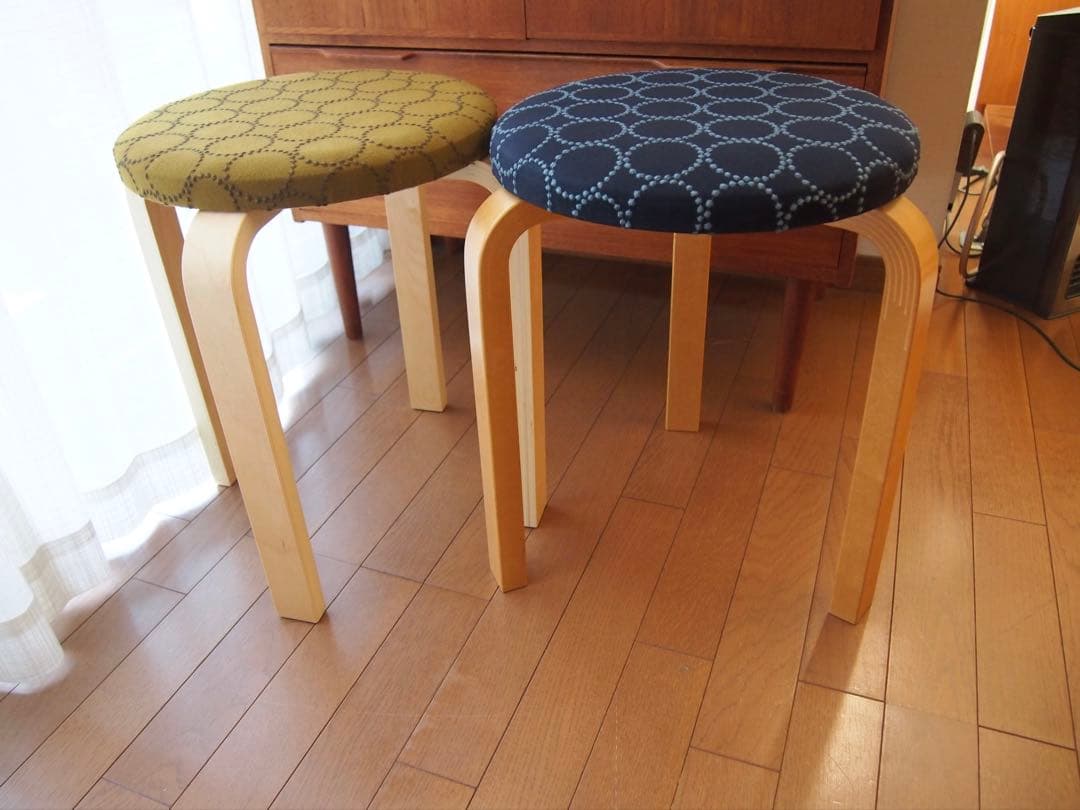 Mikio Tamuraさん専用 ミナペルホネン ハンドメイド スツール チェア