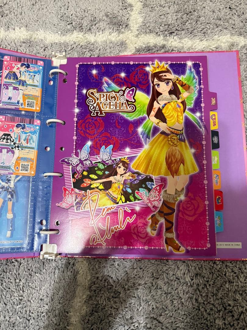 AIKATSU! 9POCKETS BINDERとアイカツカード38枚 アイカツオンパレード