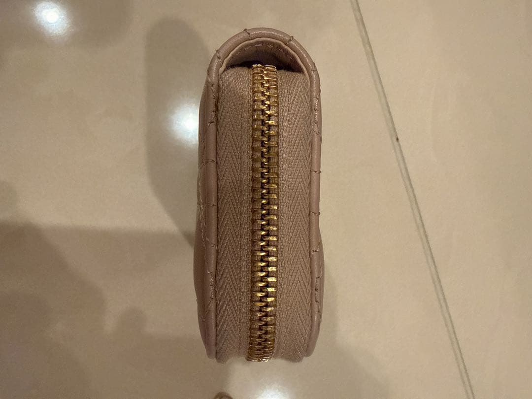 Dior Lady Dior Medium Wallet ピンク