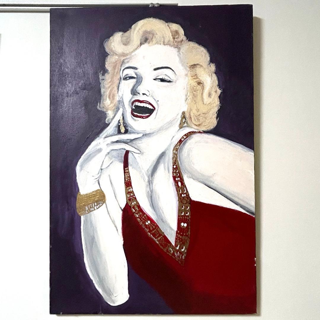 真作/國井道成/松上鶴図/桐共箱付/布袋屋掛軸HD-501