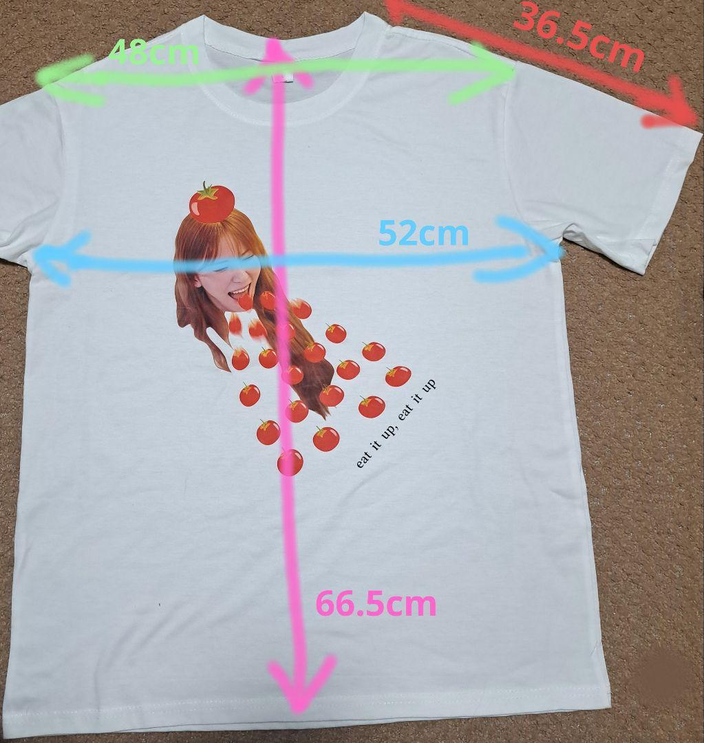 LE SSERAFIM トマトTシャツ SPAGHETTI - メルカリ