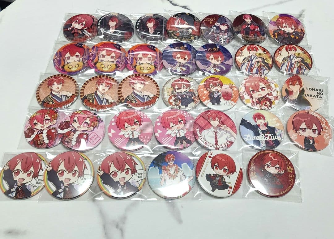 浦島坂田船 となりの坂田 缶バッジ まとめ売り