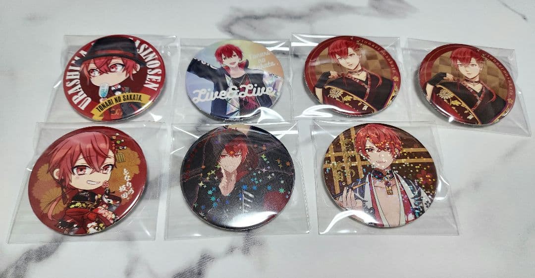 浦島坂田船 となりの坂田 缶バッジ まとめ売り