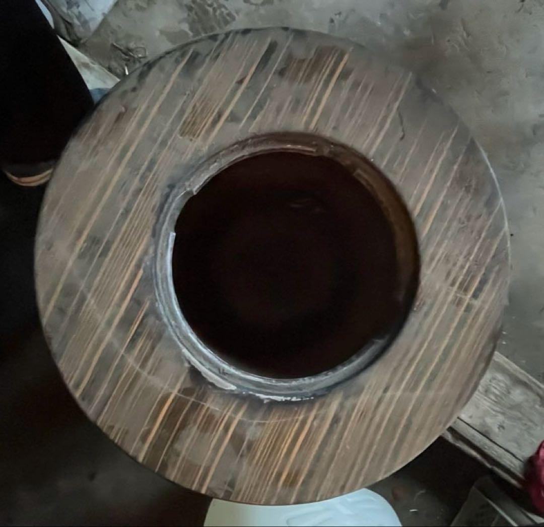 火鉢 練炭式 練炭コンロ レトロ 古民家 植木鉢 アンティーク