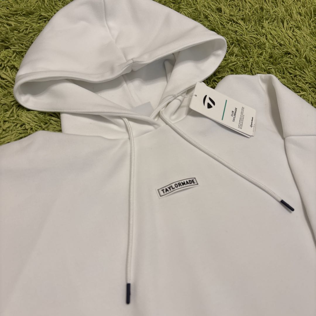 【TaylorMade】新品✨S フード付きロゴトレーナー　スリット付き　秋冬
