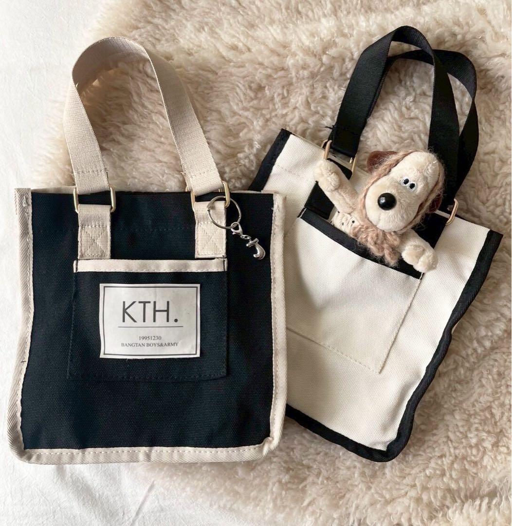 推し活 バッグ トートバッグ チャーム 韓国 匂わせ bts おしゃれ