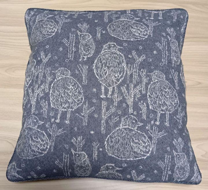 45cm用☆ circle ☆パイピングクッションカバー♪