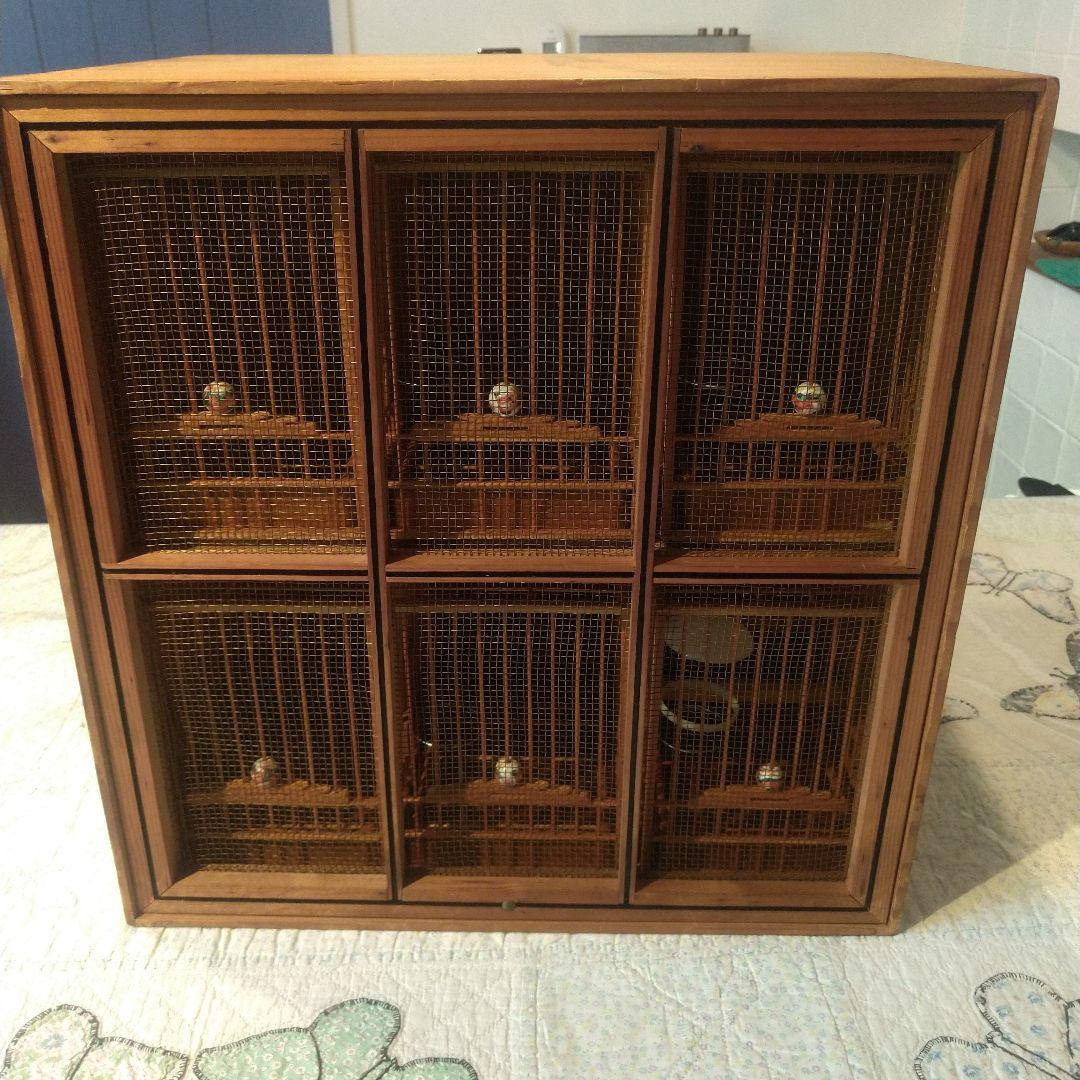 メジロ籠6個&寝かせ箱セット - メルカリ