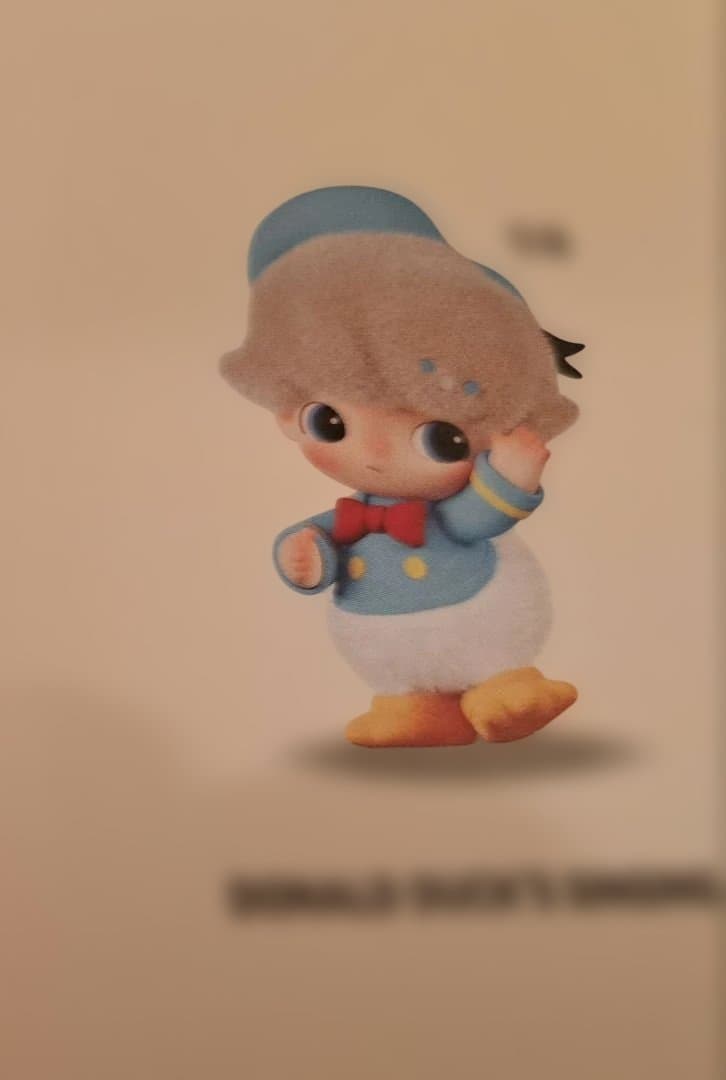 DIMOO WORLD ぬいぐるみキーチェーン ドナデジ ディズニー