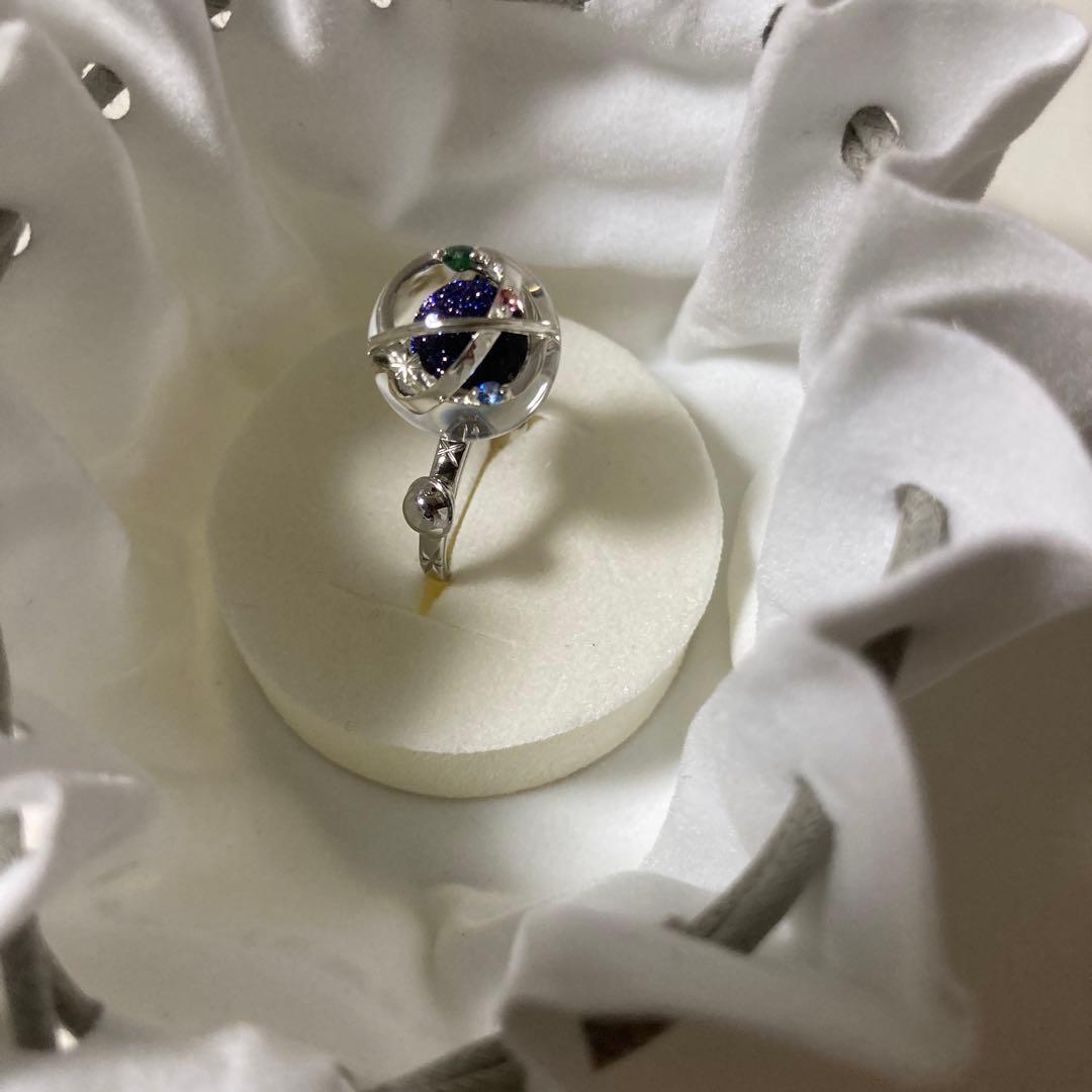 完売品 スタージュエリー クリアコスミックリング#9 アクリル　限定品