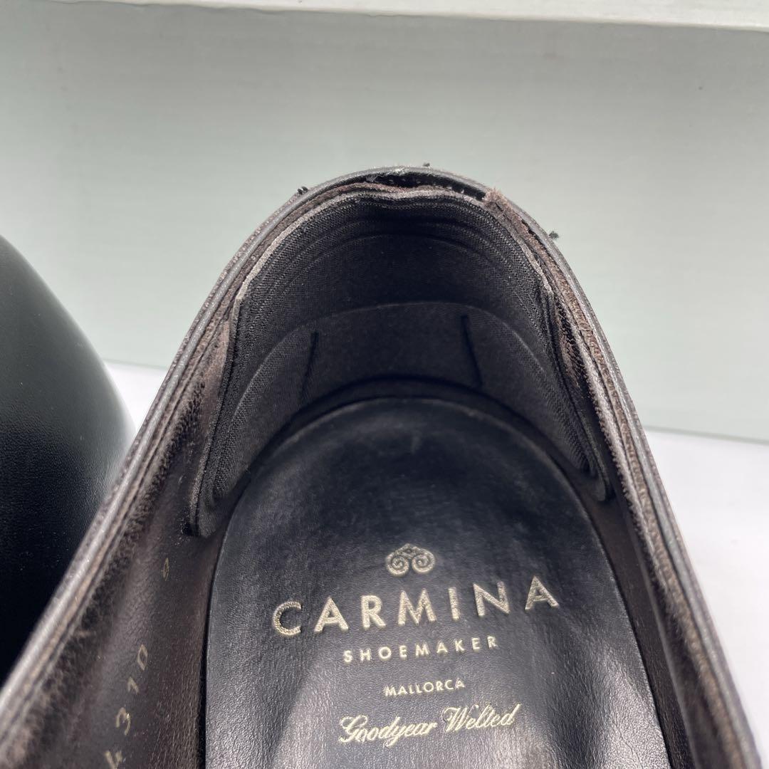 箱付き✨カルミナ　ストレートチップ　ダブルモンク　革靴　27.5cm ビジネス