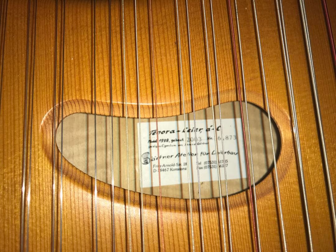 最終値下げ　19日発送　ゲルトナーテノーラライアー46弦