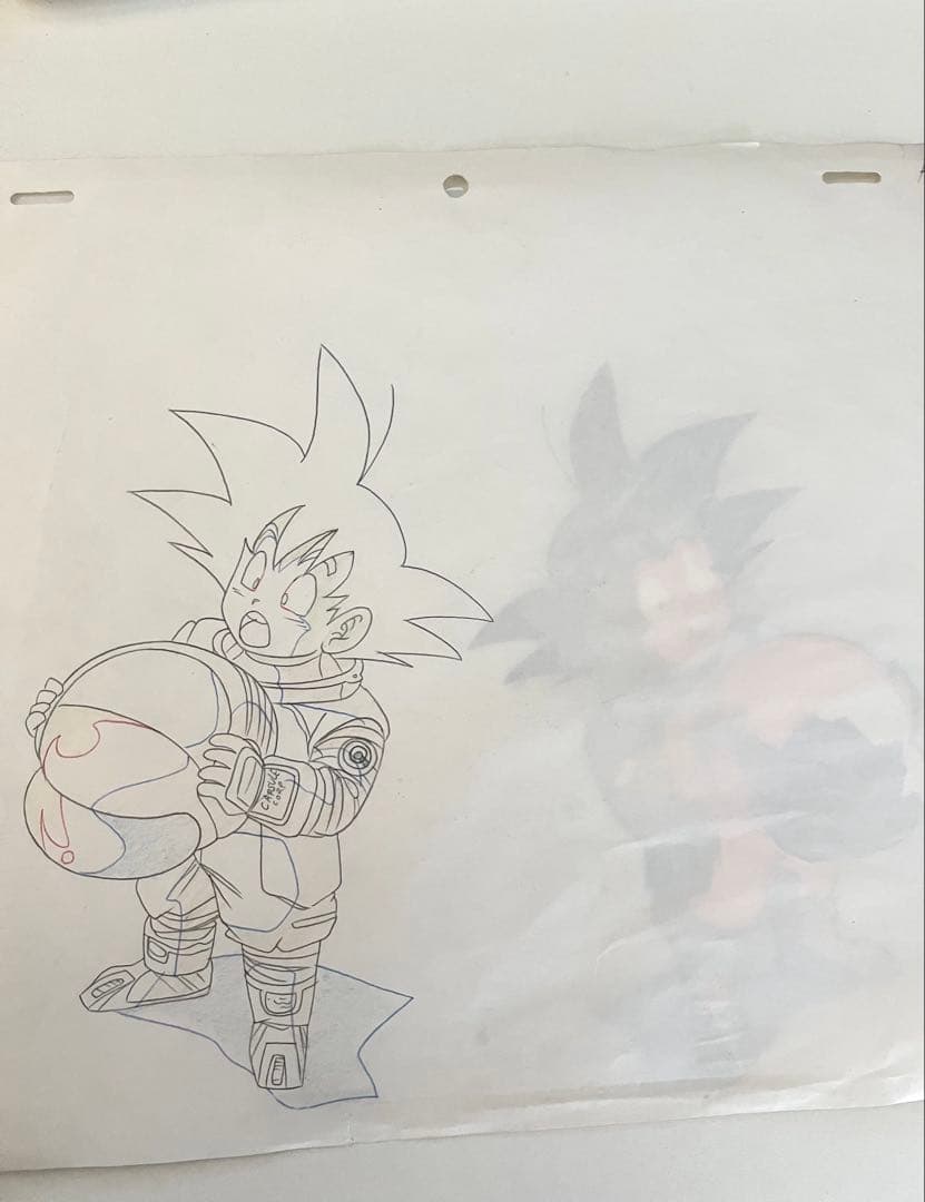 セル画　ドラゴンボール 孫悟空