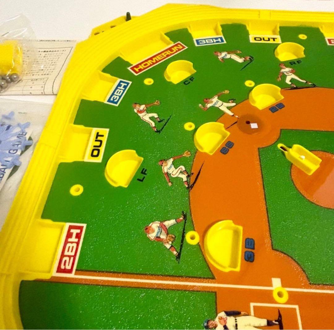 新品未使用 エポック社の野球盤CM型 model-2 魔球 連続投球 昭和レトロ