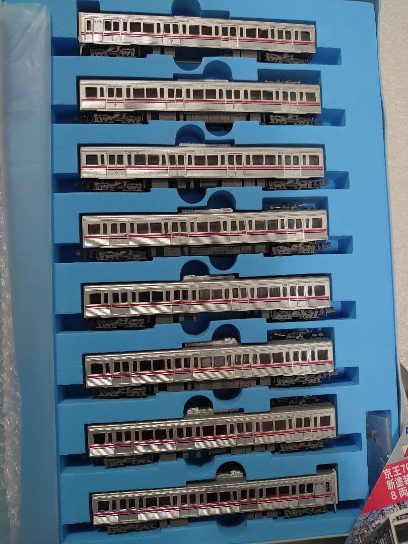 京王 7000系 新塗装 A 3758 マイクロエース 良品貴重 コルゲート車