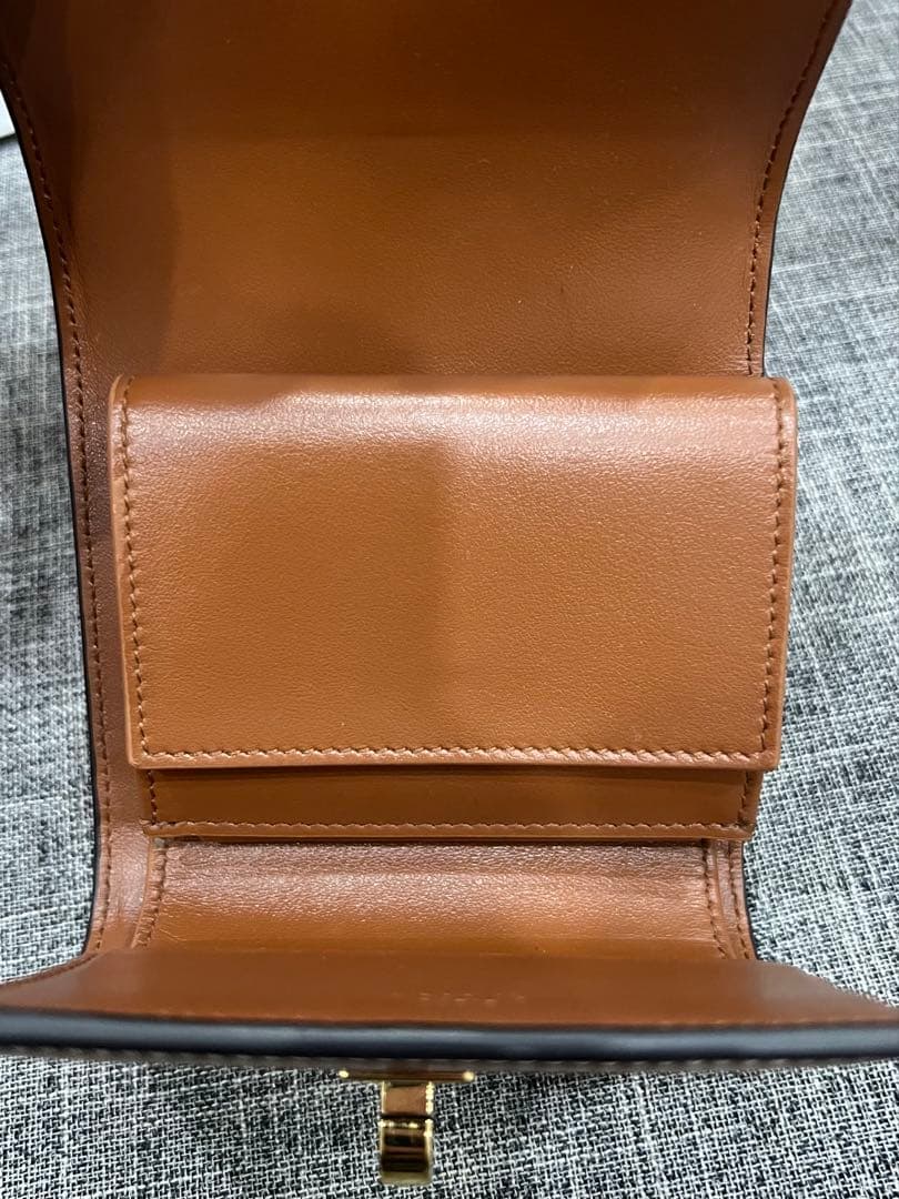 CELINE セリーヌ スモール トリフォールドウォレット 16 三つ折り財布