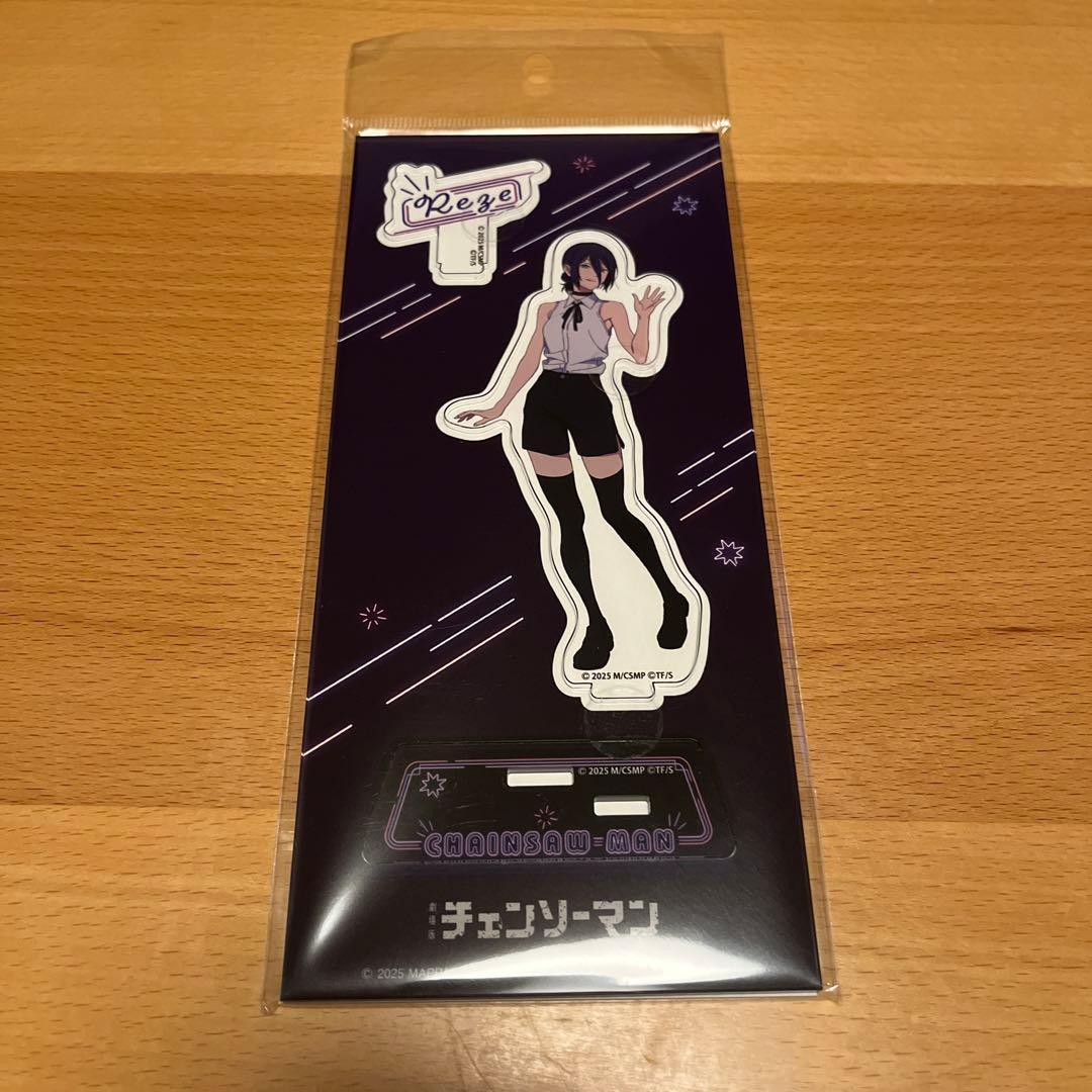 チェンソーマン レゼ篇 アクリルスタンド ネオン レゼ 購入特典ポスト