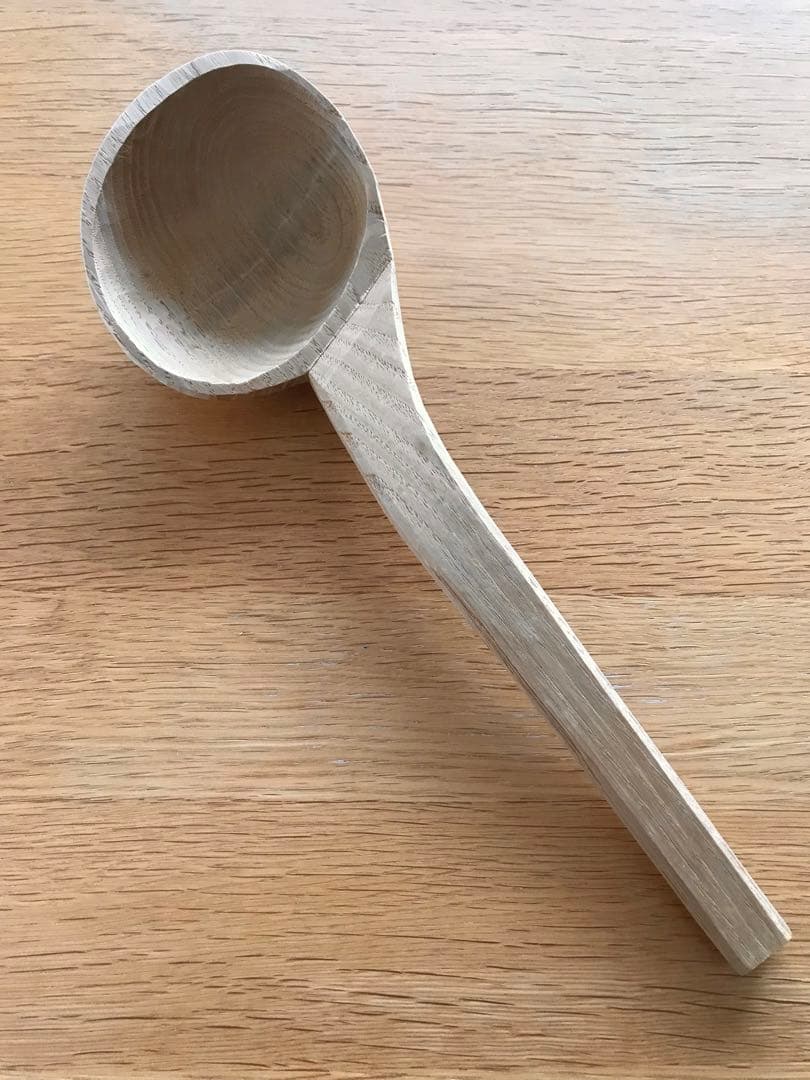 人気定番，定番】 希少 新子 薫 栗の木杓子 奈良五條