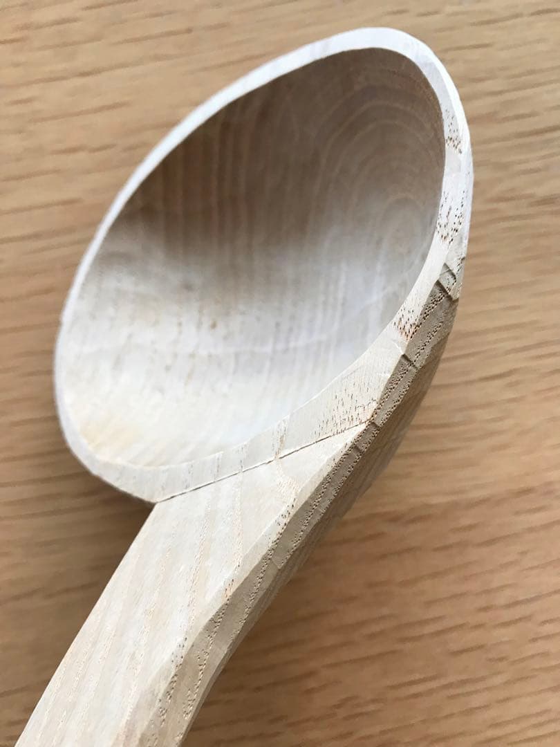 人気定番，定番】 希少 新子 薫 栗の木杓子 奈良五條