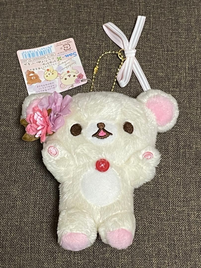 コリラックマ がおがお ぶらさげぬいぐるみ　2018年 リラックマ ぶらさげぬいぐるみ コリラックマ コリラックマのこあくま