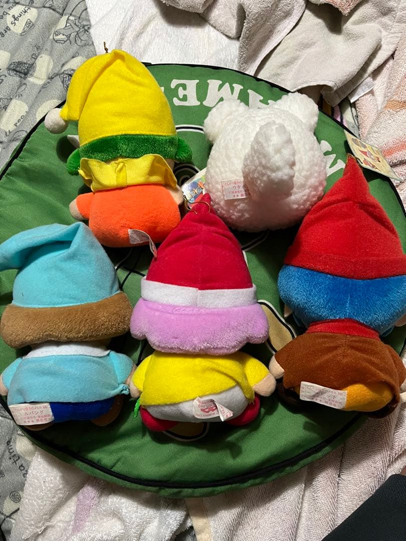 とんがり帽子のメモル　ぬいぐるみ　全5種 フルコンプリート　1993年物