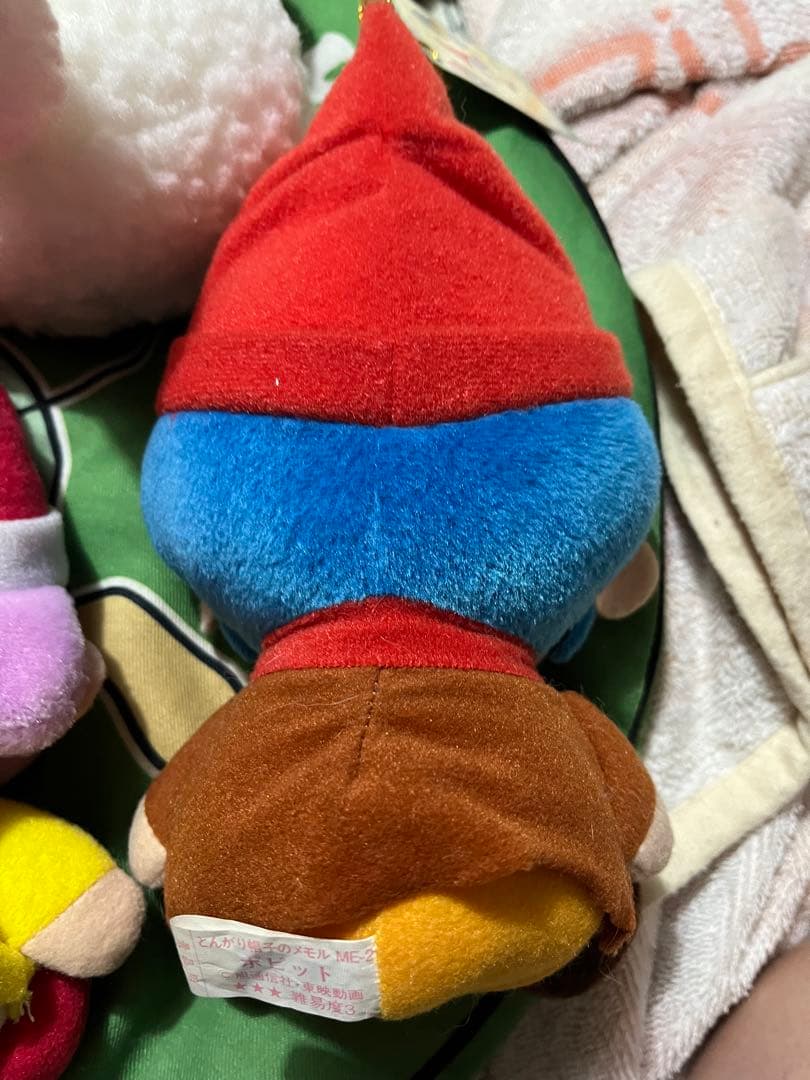 とんがり帽子のメモル　ぬいぐるみ　全5種 フルコンプリート　1993年物