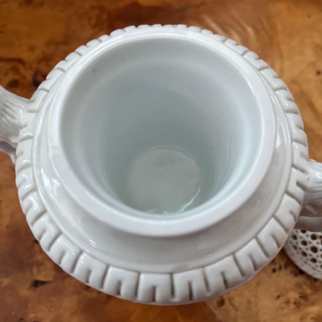 有田焼 京泉作 白磁 透遊鐶龍耳 香炉 透かしデザイン - メルカリ