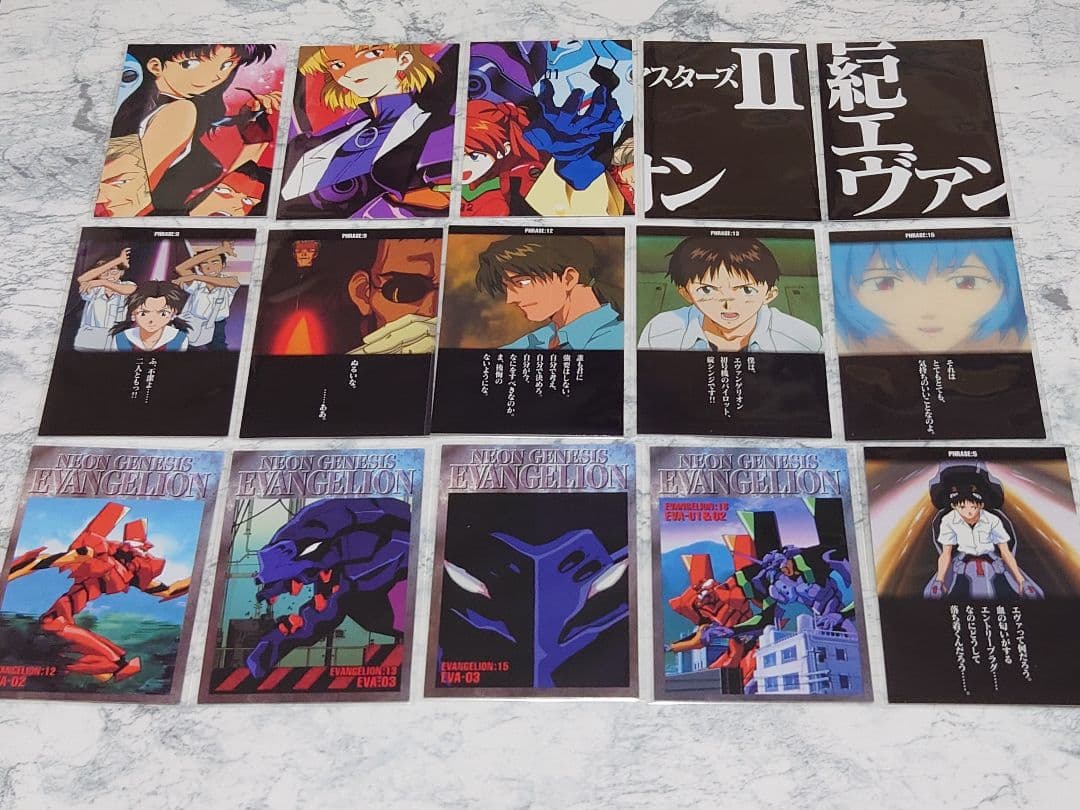 エヴァンゲリオン カードダスマスターズ 第参集 初版 172枚セット