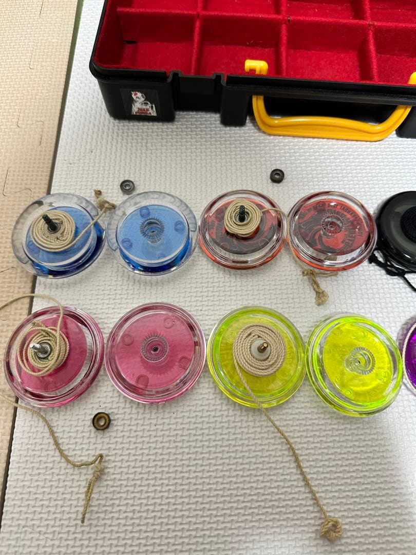 ハイパーヨーヨー セット 10個 ハードケース付 おまけ付