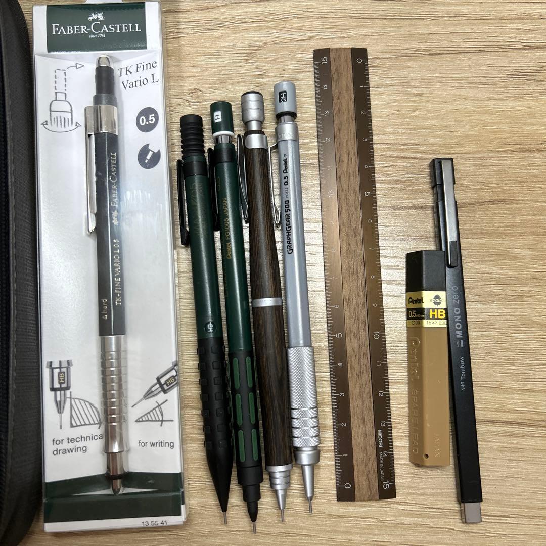 シャーペンまとめ売り 筆箱 ルンルン - メルカリ