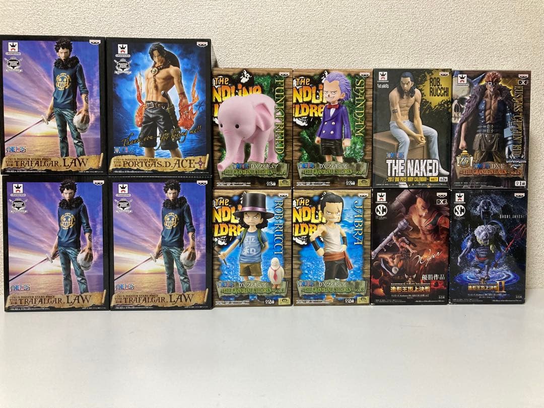 ワンピース　プライズフィギュア等19点まとめ売り 36体 ワンピース プライズ フィギュア まとめ売り