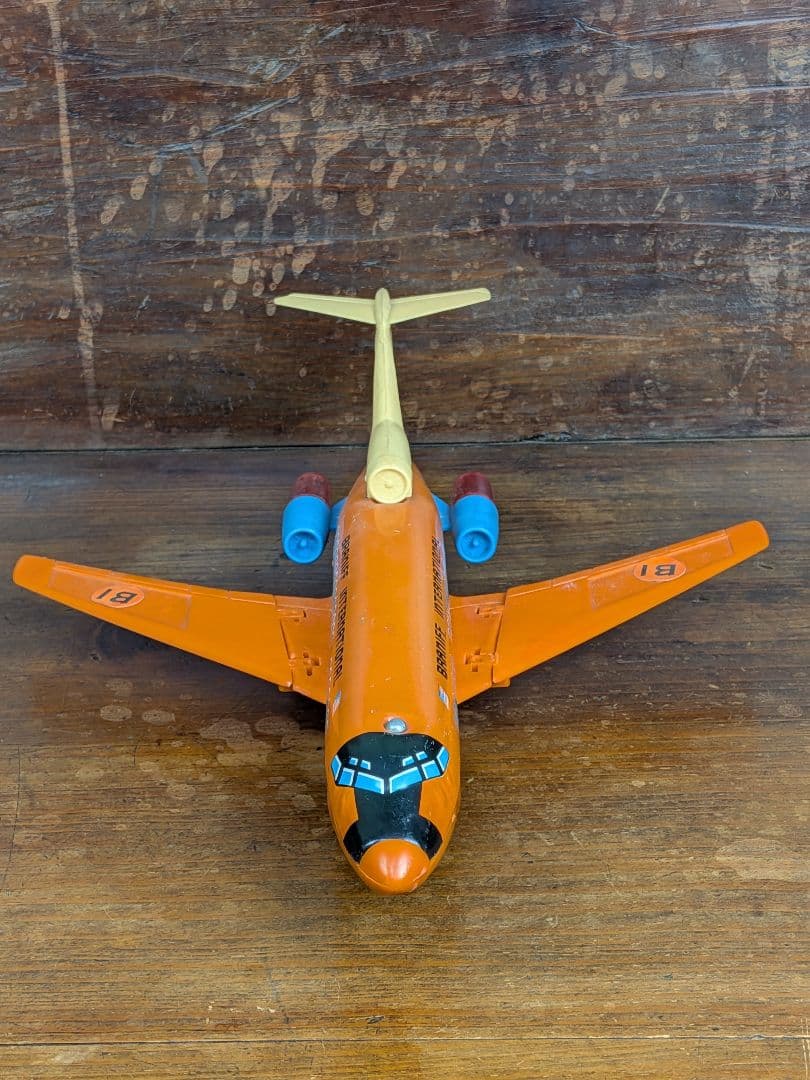 超レア★ブラニフ 航空★古いブリキ＆プラ製／フリクション★日本製★used