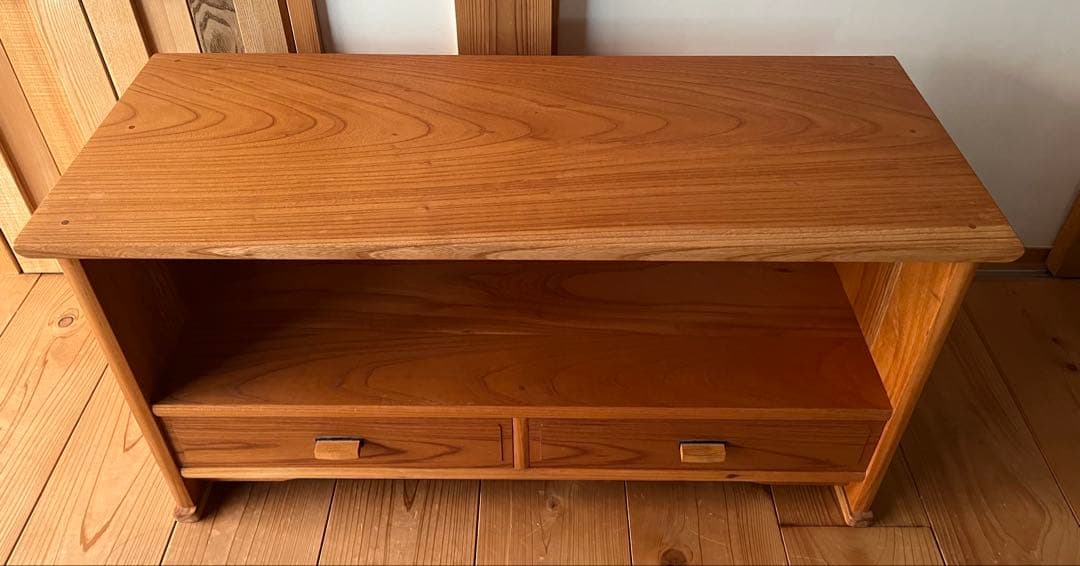 サ*ん様 ☆美品送料込☆ケヤキ 欅の無垢材 テレビ