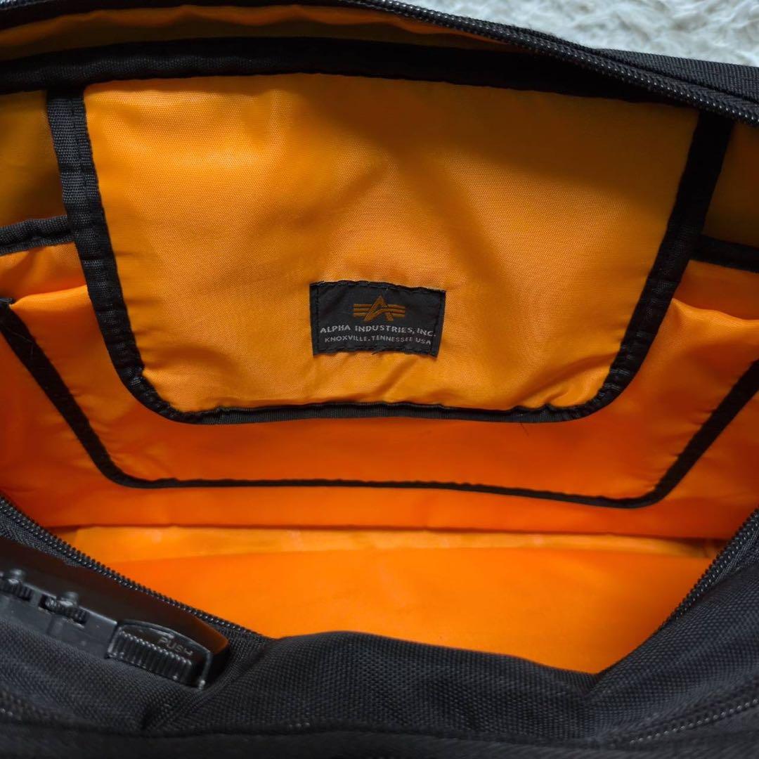 【ALPHA INDUSTRIES】未使用3WAY 大容量2層式 ビジネスバッグ