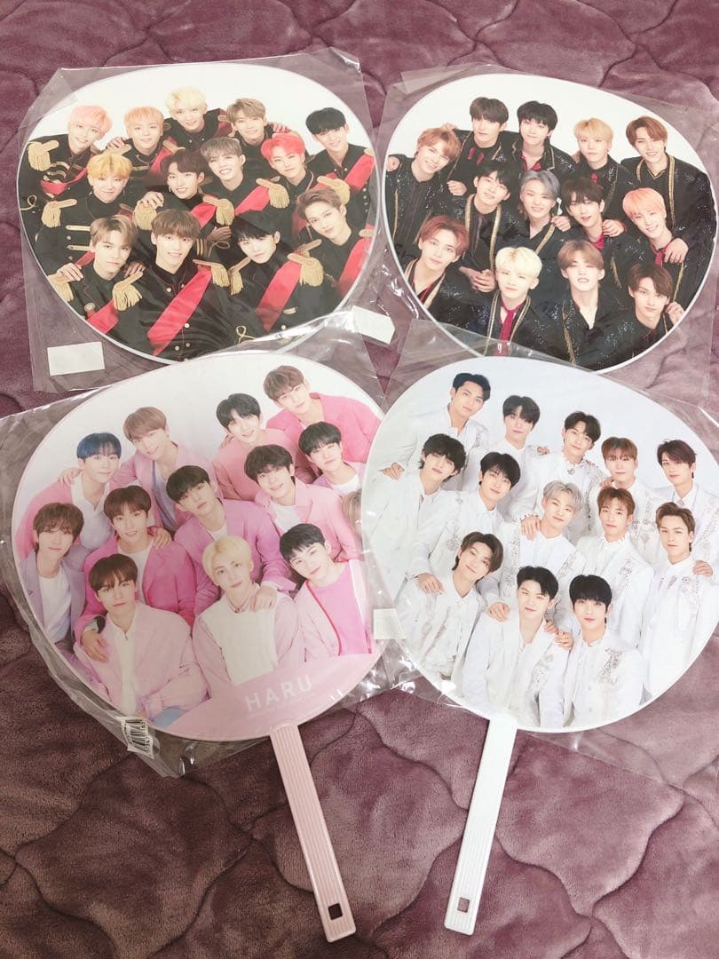 SEVENTEEN うちわ 集合 4本セット - メルカリ
