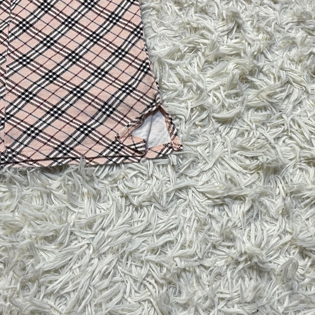 BURBERRY バーバリー　ノバチェック　リボン　タンクトップ　キャミ