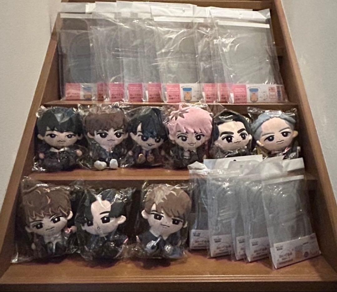 すのチルbig 9人 ぬいぐるみ収納ケース（大） （小） 9個セット