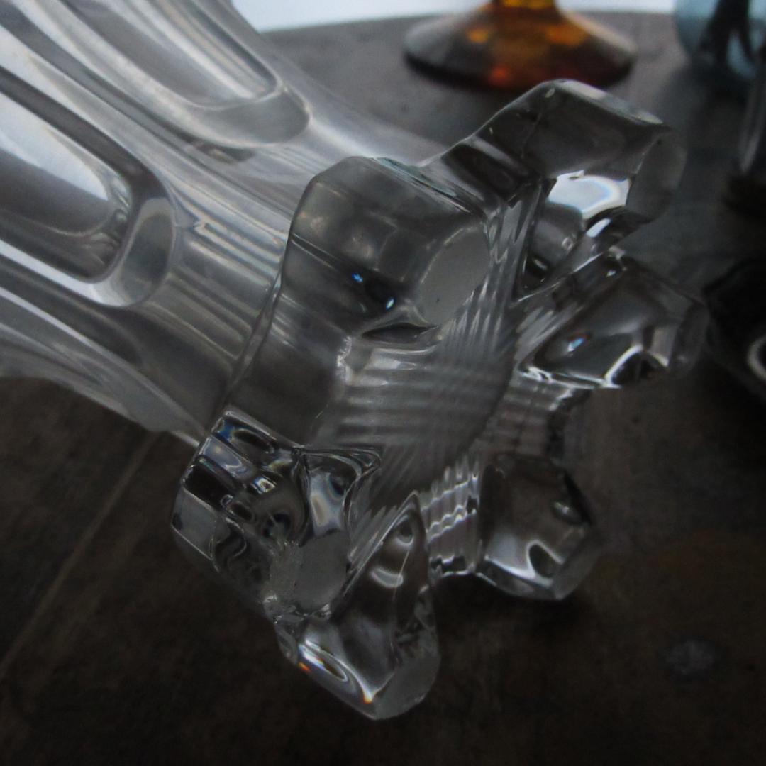 アンティークバカラ 1841年頃 「No2491」フラワーベース No,2 - メルカリ