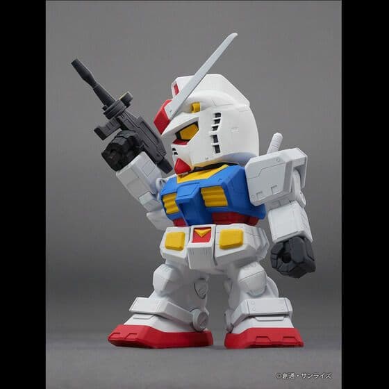 ジャンボソフビフィギュアSD　RX-78-2ガンダム プレバン限定 プレート付