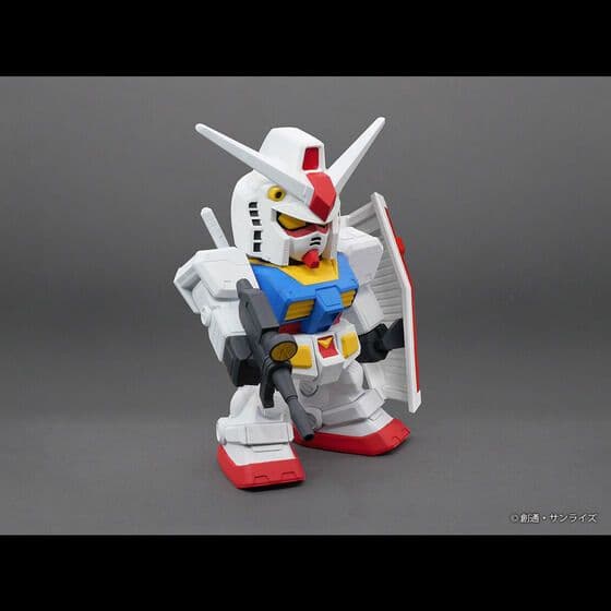 ジャンボソフビフィギュアSD　RX-78-2ガンダム プレバン限定 プレート付