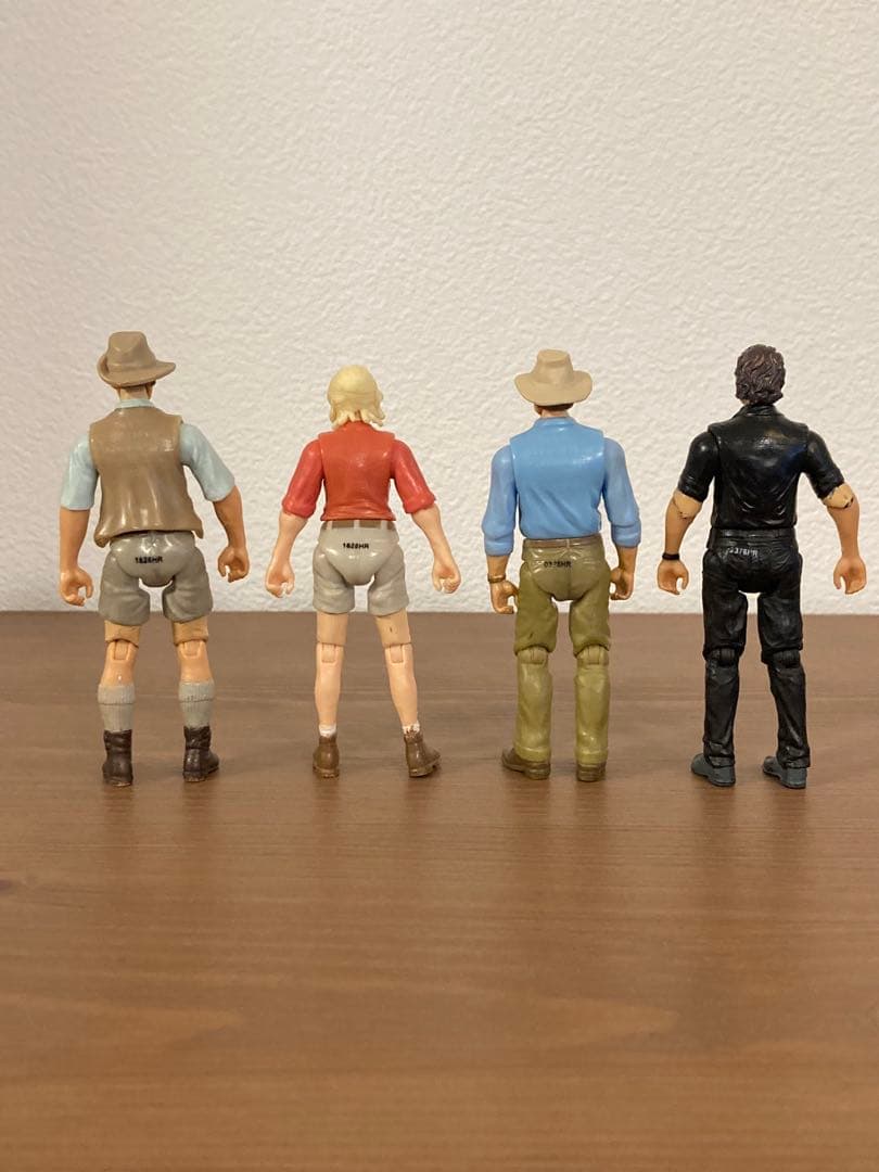 ジュラシック パーク　3.75インチ　マテル 4体セット