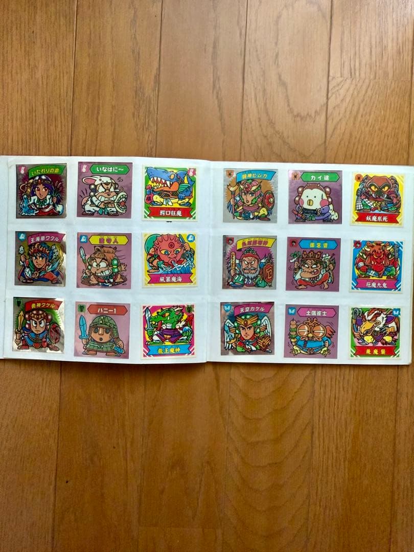 カ*ル様 謎のジパング伝説 第1、1.5、2弾 78枚コンプシールアルバム おま