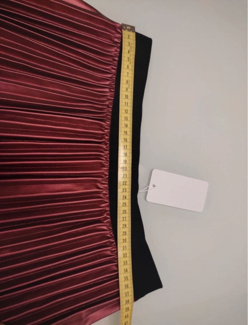 Max & Co. メタリックプリーツスカート 未使用タグ付き