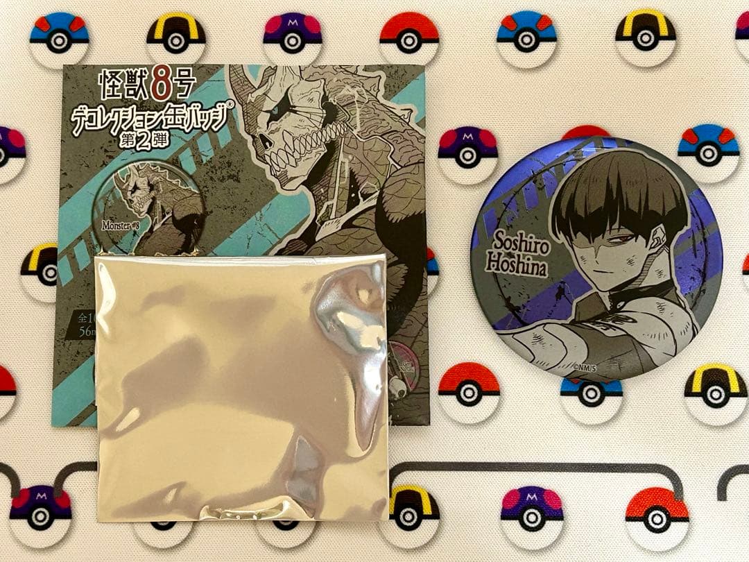 【即購入可】怪獣8号　ジャンプショップ　デコレクション缶バッジ　コンプ　計10点