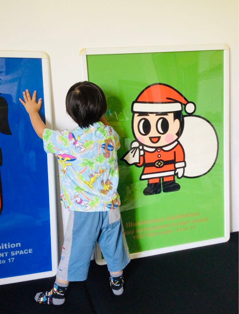 ◉非売品◉絵師・田代 卓・イラスト展覧会◉等身大〓大判ポスター・2枚セット◉美品